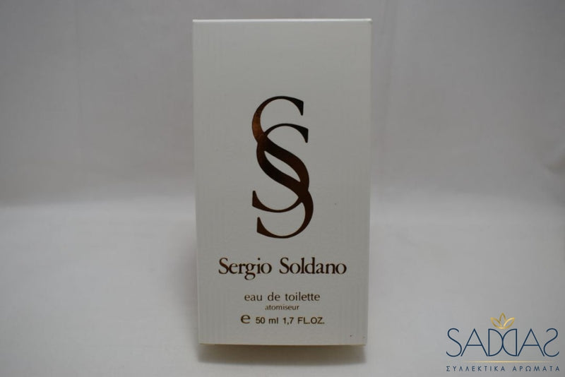 Sergio Soldano Bianco / White Version (1986) Original For Men Pour Homme Eau De Toilette Atomiseur