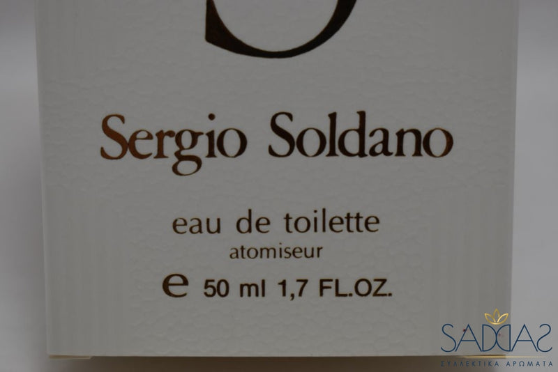 Sergio Soldano Bianco / White Version (1986) Original For Men Pour Homme Eau De Toilette Atomiseur