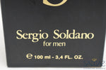 Sergio Soldano Nero / Black Version (1985) Original For Men Pour Homme Deodorant Personnel Atomiseur