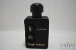 Sergio Soldano Nero / Black Version (1985) Original For Men Pour Homme Eau De Toilette 50 Ml 1.7