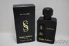 Sergio Soldano Nero / Black Version (1985) Original For Men Pour Homme Eau De Toilette 50 Ml 1.7