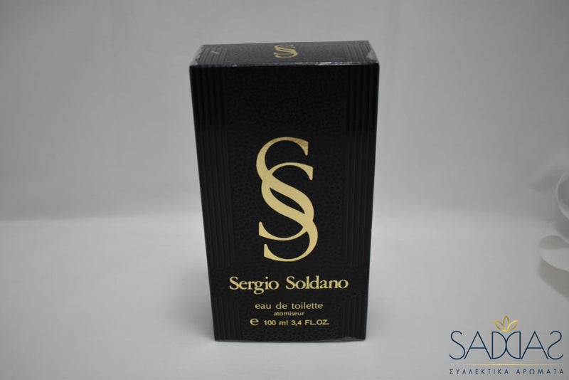 Sergio Soldano Nero / Black Version (1985) Original For Men Pour Homme Eau De Toilette Atomiseur 100