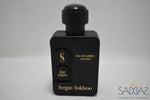 Sergio Soldano Nero / Black Version (1985) Original For Men Pour Homme Eau De Toilette Atomiseur 50