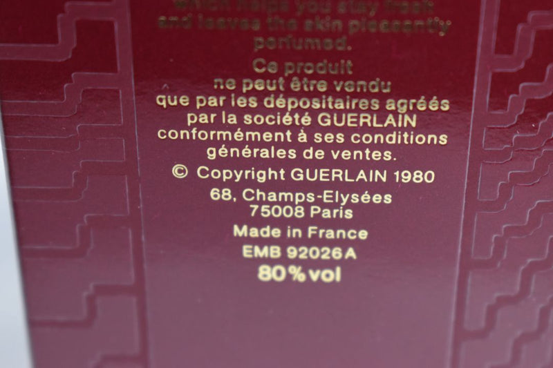 GUERLAIN  HABIT ROUGE (VERSION DE 1965) ORIGINAL  POUR HOMME  DEODORANT PARFUME  atomiseur   100 ml  3.4 FL.OZ.