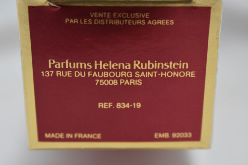 HELENA RUBINSTEIN BARYNIA (VERSION DE 1985) ORIGINAL POUR FEMME EAU DE PARFUM 50ml 1.7 FL.OZ.