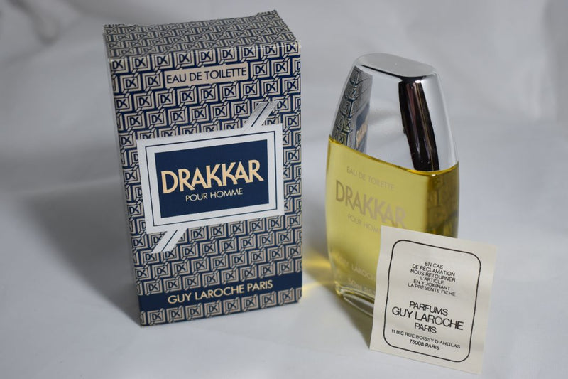 GUY LAROCHE  DRAKKAR (1972) ORIGINAL  POUR HOMME  / FOR MEN  EAU DE TOILETTE   50 ml   1.7 FL.OZ.
