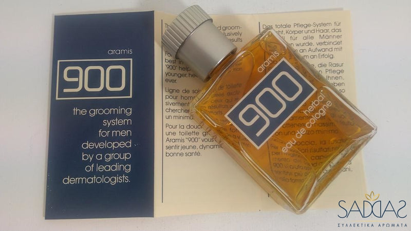 Aramis 900 (1973) For Men Herbal Eau De Cologne 60 Ml 2.0 Fl.oz.