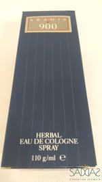 Aramis 900 For Men Herbal (Neo 1986) Eau De Cologne Spray 110 Ml 3.7 Fl.oz.