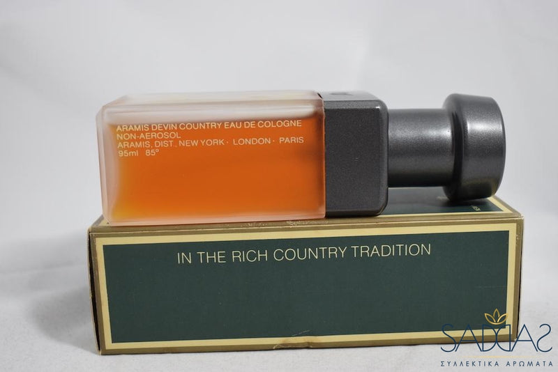 Aramis Devin (1977) For Men Country Eau De Cologne Spray Non - Aerosol 95 Ml 3.20 Fl.oz.