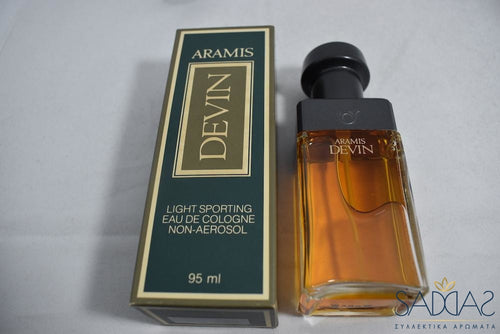 Aramis Devin (1977) For Men Light Sporting Eau De Cologne Spray Non - Aerosol 95 Ml 3.20 Fl.oz.