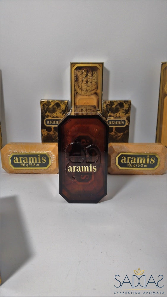 Aramis Original Classic For Men (1964) Bath Soap Gentlemens Set 3 Cakes 450 G / 15 9 Oz.