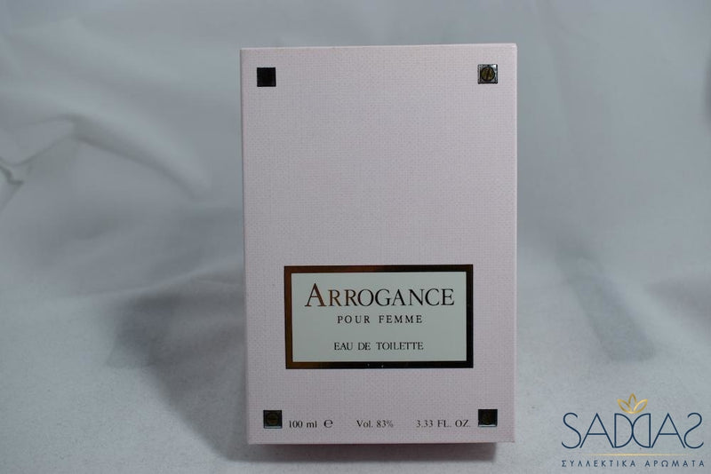 Arrogance Pour Femme Original (1982) By Pikenz The First Eau De Toilette 100 Ml 3.33 Fl.oz.