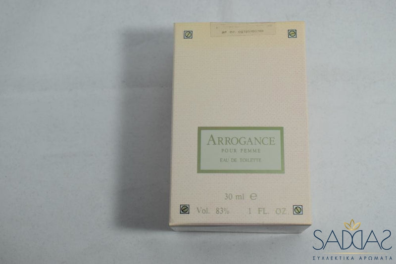 Arrogance Pour Femme Original (1982) By Pikenz The First Eau De Toilette 30 Ml 1.fl.oz.