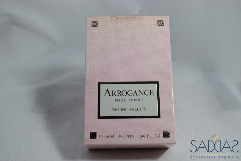 Arrogance Pour Femme Original(1982) By Pikenz The First Eau De Toilette 50 Ml 1.66 Fl.oz.
