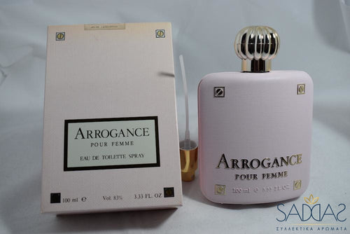 Arrogance Pour Femme Original(1982) By Pikenz The First Eau De Toilette Spray 100 Ml 3.33 Fl.oz.