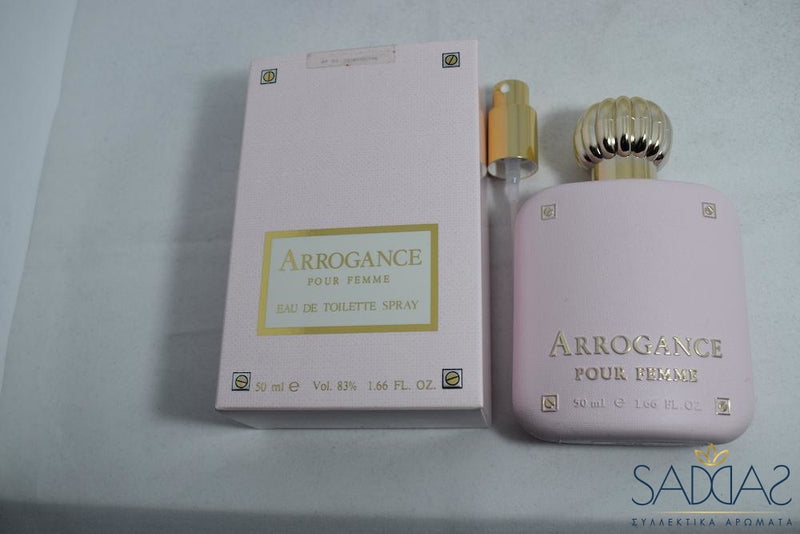 Arrogance Pour Femme Original(1982) By Pikenz The First Eau De Toilette Spray 50 Ml 1.66 Fl.oz.