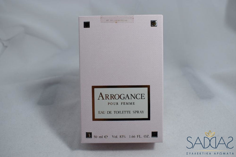 Arrogance Pour Femme Original(1982) By Pikenz The First Eau De Toilette Spray 50 Ml 1.66 Fl.oz.