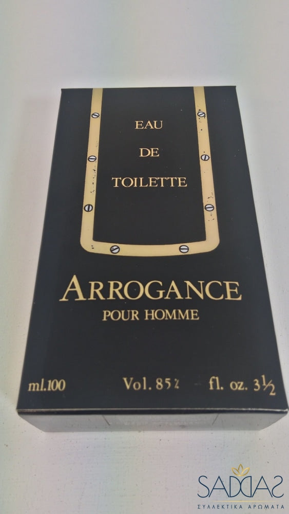 Arrogance Pour Homme Original (1982) By Pikenz The First Eau De Toilette 100 Ml 3. ½ Fl.oz.