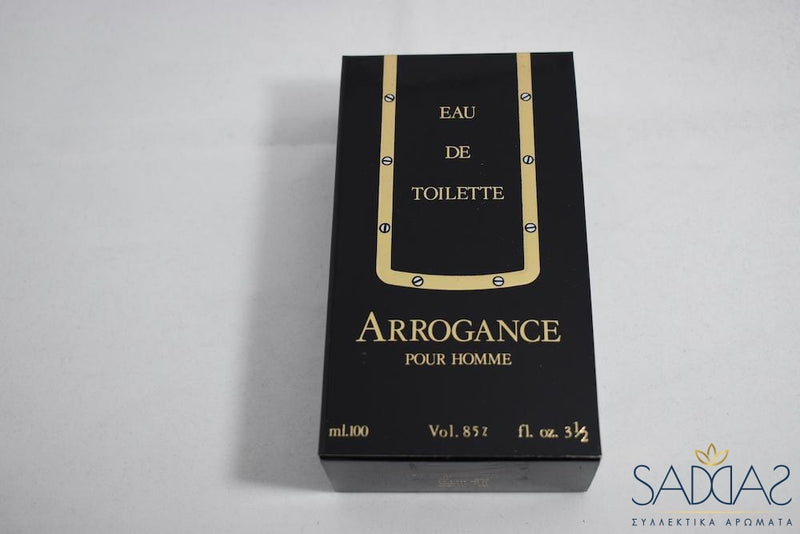 Arrogance Pour Homme Original (1982) By Pikenz The First Eau De Toilette 100 Ml 3. ½ Fl.oz.