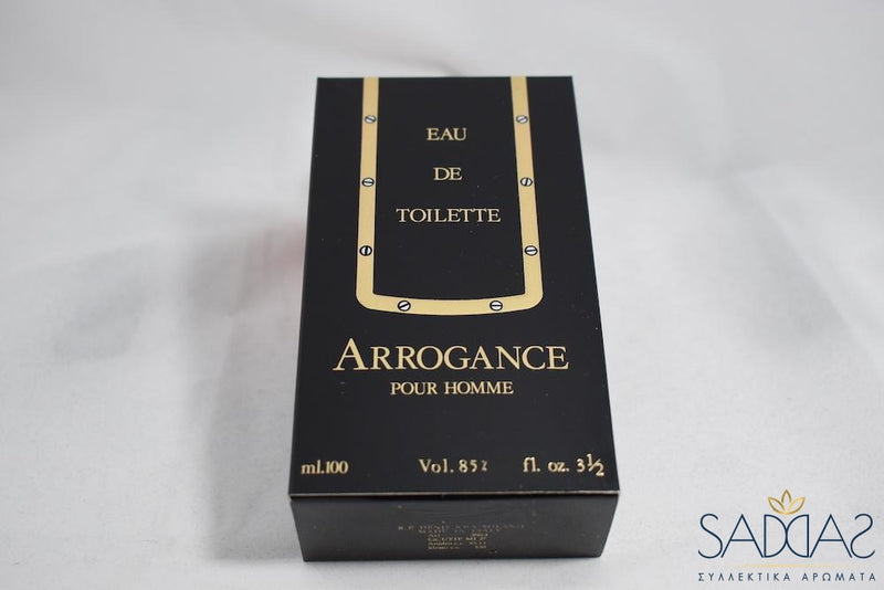 Arrogance Pour Homme Original (1982) By Pikenz The First Eau De Toilette 100 Ml 3. ½ Fl.oz.