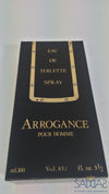 Arrogance Pour Homme Original (1982) By Pikenz The First Eau De Toilette Spray 100 Ml 3.1/2 Fl.oz.