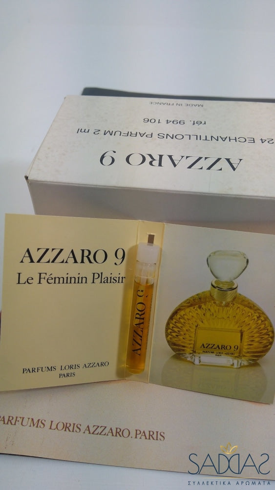 Azzaro 9 Pour Femme By Parfums Loris Azzaro - Parfum 2 Ml 0 06 Fl.oz Samples