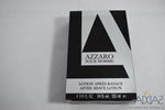 Azzaro Pour Homme (1978) After Shave Lotion 125 Ml 4 ¼ Fl.oz.