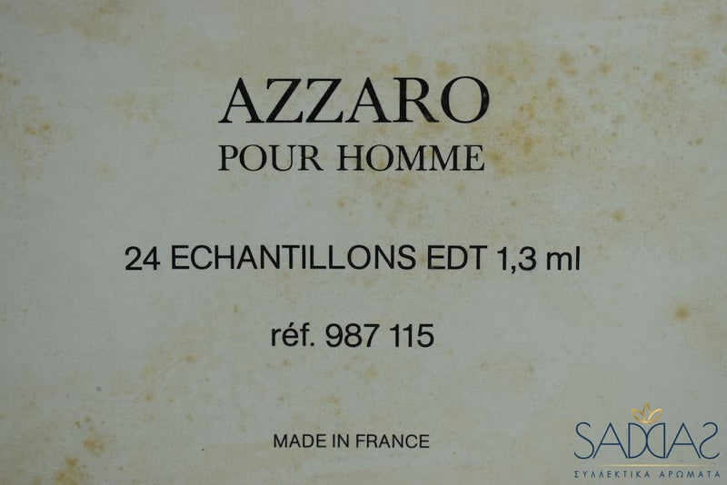 Azzaro Pour Homme (1978) Eau De Toilette 1 3 Ml 0.043 Fl.oz - Samples