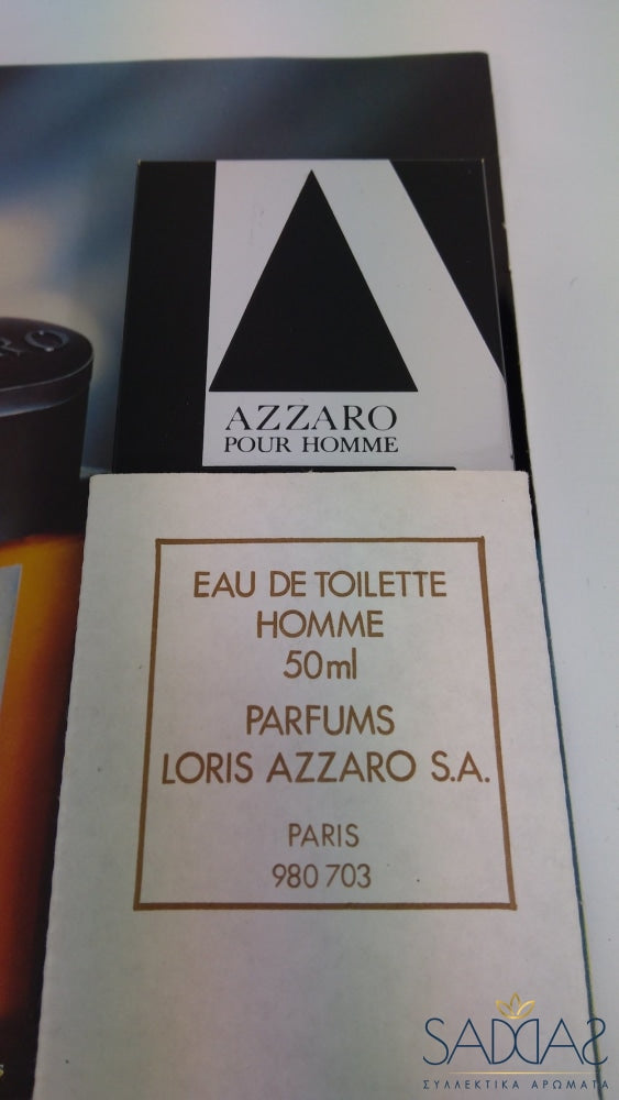 Azzaro Pour Homme (1978) Eau De Toilette 50 Ml 1.7 Fl.oz.