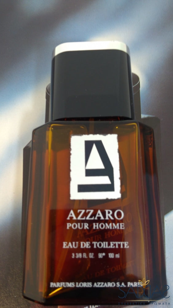 Azzaro Pour Homme (1978) Eau De Toilette Vaporisateur Natural Spray 100 Ml 3 3/8 Fl .oz - .