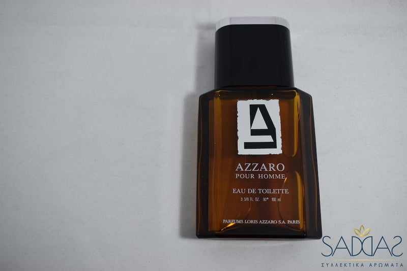 Azzaro Pour Homme (1978) Eau De Toilette Vaporisateur Natural Spray 100 Ml 3 3/8 Fl .oz - .