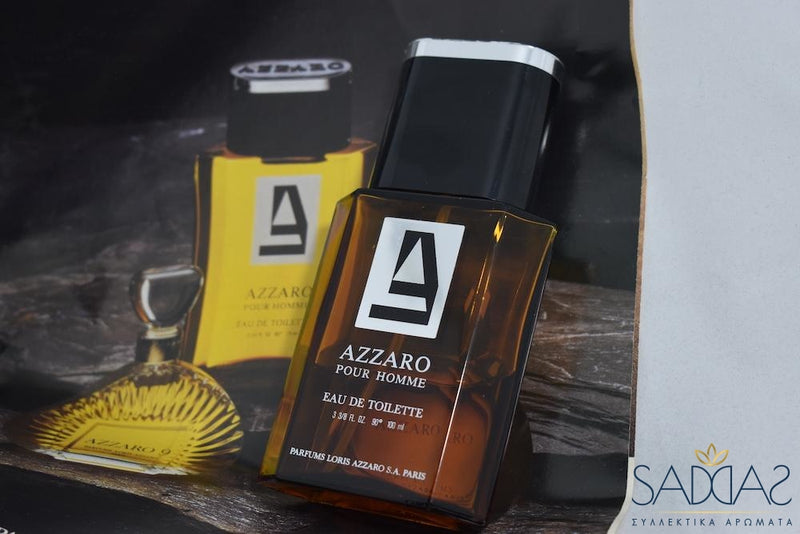 Azzaro Pour Homme (1978) Eau De Toilette Vaporisateur Natural Spray 100 Ml 3 3/8 Fl.oz - (Full 50%)