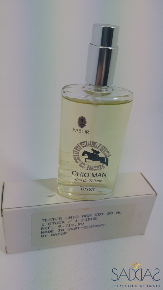 Babor Chio Man(1987) Eau De Toilette 50 Ml Spray Net 1 5/8 Fl.oz - Demonstration .