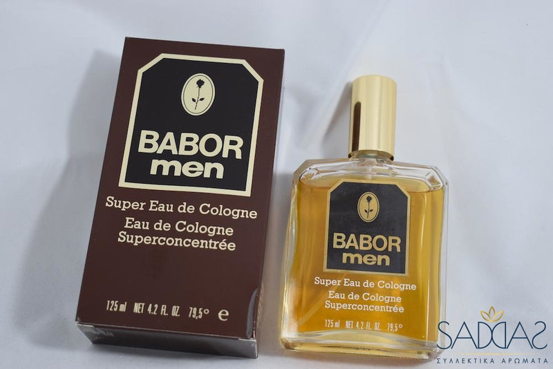 Babor Men (1982) Super Eau De Cologne - Superconcentree Spray 125 Ml Net 4.2 Fl.oz.