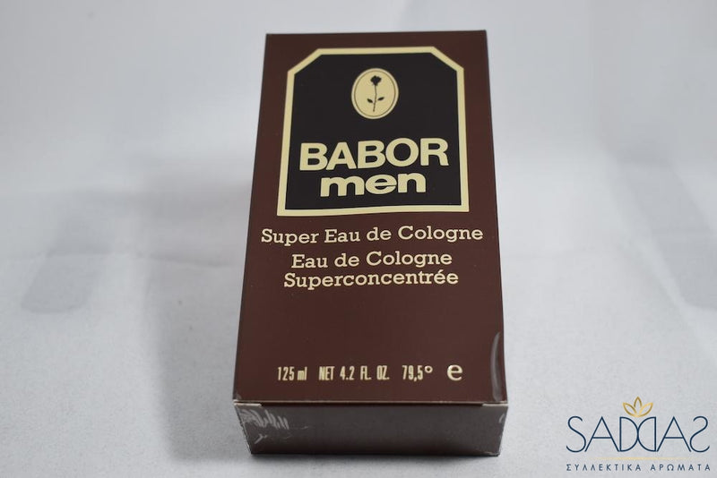 Babor Men (1982) Super Eau De Cologne - Superconcentree Spray 125 Ml Net 4.2 Fl.oz.