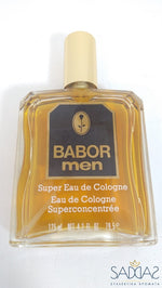 Babor Men (1982) Super Eau De Cologne - Superconcentree Spray 125 Ml Net 4.2 Fl.oz.