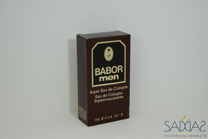 Babor Men (1982) Super Eau De Cologne - Superconcentree Spray 125 Ml Net 4.2 Fl.oz.