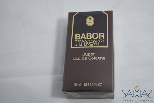 Babor Men(1982) Super Eau De Cologne 58 Ml Net 1.9 Fl.oz.