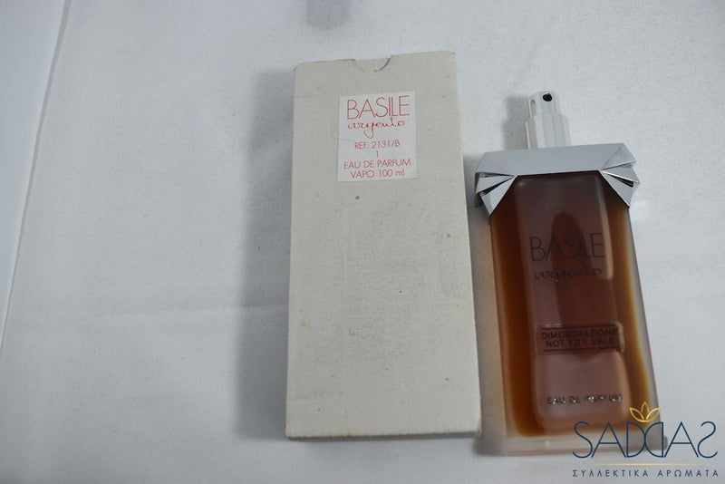 Basile Argento (1987) For Lady Eau De Parfum Vapo Naturel 100 Ml 3.4 Fl.oz - Demonstration .