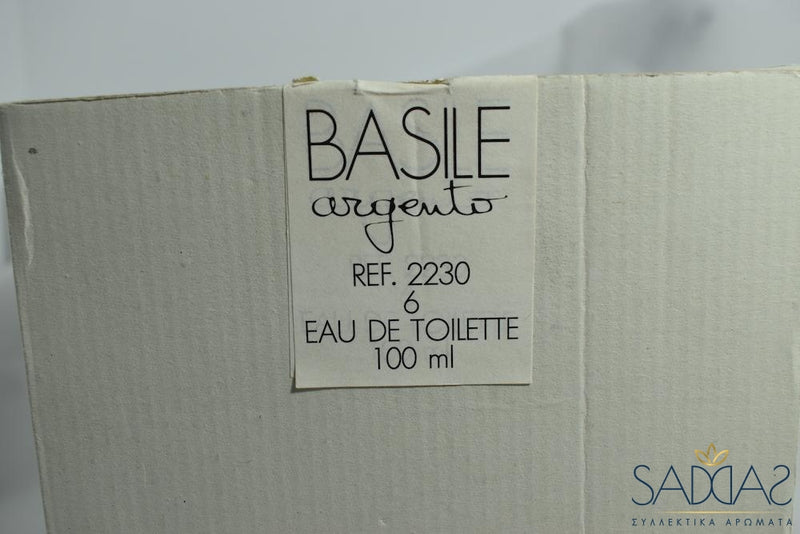 Basile Argento (1987) For Lady Eau De Toilette 100 Ml 3.4 Fl.oz