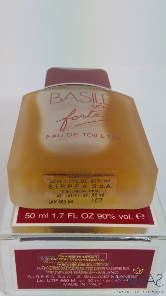 Basile Uomo (For Men) Forte Original (1987) Eau De Toilette 50 Ml 1.7 Fl.oz.