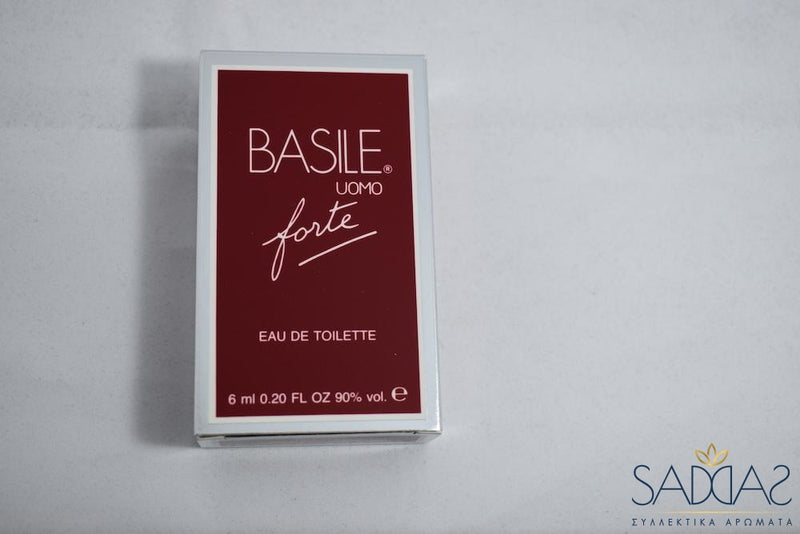 Basile Uomo (For Men) Forte Original (1987) Eau De Toilette 6 Ml 0.20 Fl.oz -