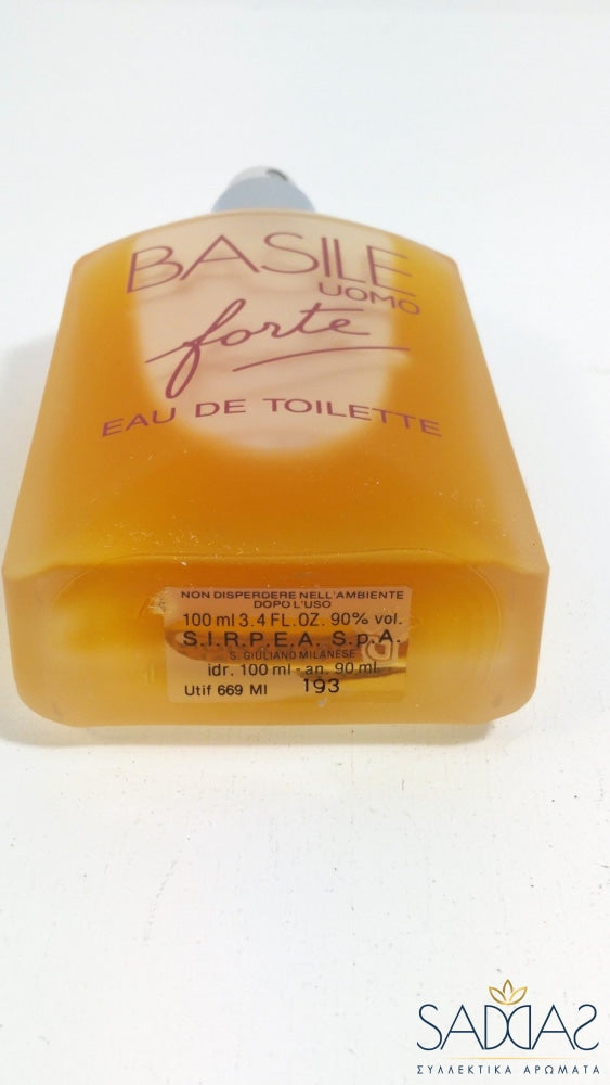 Basile Uomo (For Men) Forte Original (1987) Eau De Toilette Vapo Naturel 100 Ml 3.4 Fl.oz