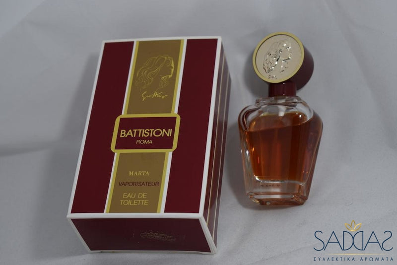 Battistoni Roma M A R T (1986) For Women Eau De Toillete Vaporisateur 50 Ml 1.7 Fl.oz - (Full 95 %)
