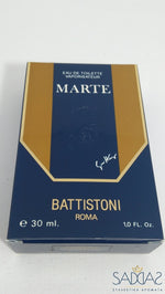 Battistoni Roma M A R T E (1987) Pour Homme Eau De Toillete Vaporisateur 30 Ml 1 0 Fl.oz - (Full 85