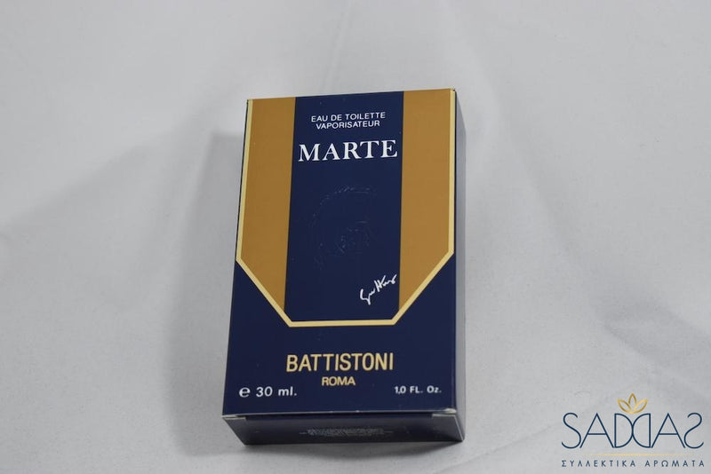 Battistoni Roma M A R T E (1987) Pour Homme Eau De Toillete Vaporisateur 30 Ml 1 0 Fl.oz - (Full 85