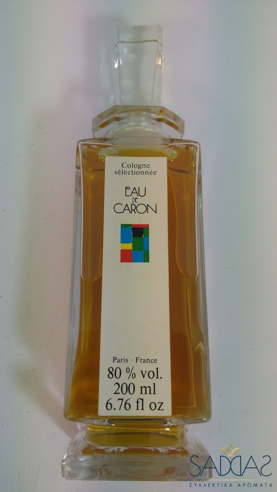 Caron Eau De Caron(1980) Pour Femme Cologne Sélectionnée 200 Ml 6.76 Fl.oz Jumbo !!!