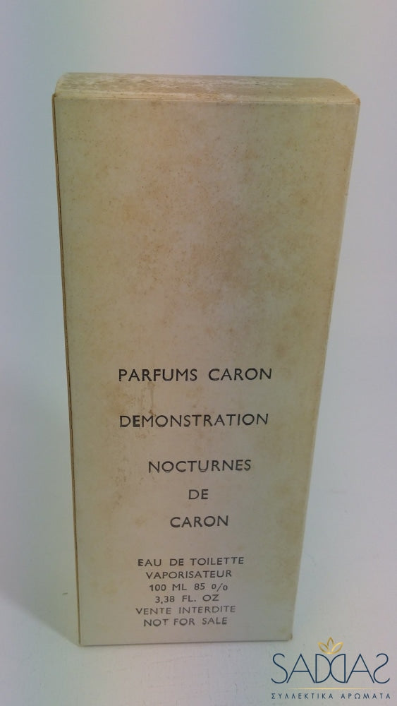 Caron Nocturnes De (1981) Pour Femme Eau Toilette Vaporisareur 100 Ml 3.38 Fl.oz Demonstration.