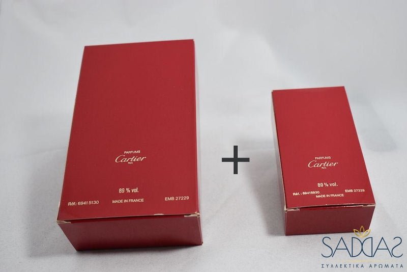 Cartier Must De (1981) Pour Femme Eau De Toilette 30 Ml 1 Fl.oz - Complet (Refillable) * + Recharge