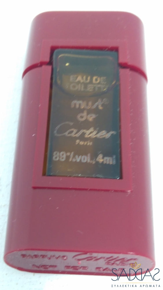 Cartier Must De (1981) Pour Femme Eau De Toilette 4 Ml 0.13 Fl.oz -